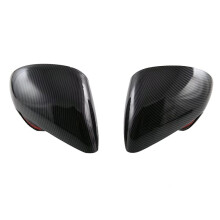 Carbon Fiber Side Door Rearview Mirror Cover Trim Cap Protective for / Seagull