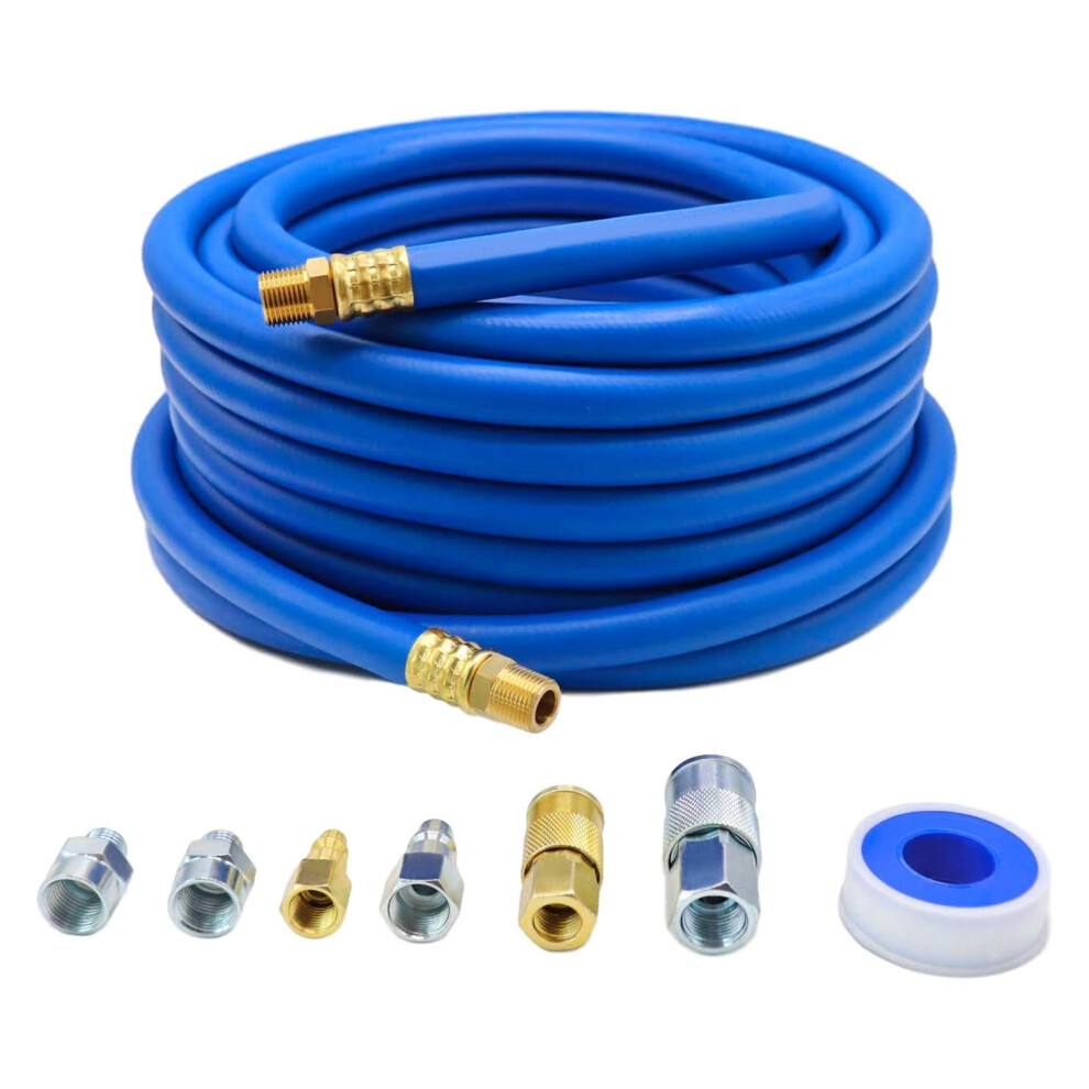 4Pcs 1/2In Npt Air Hose Fittings Quick Connectors 300Psi High Flow 4691388553866