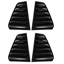 2X Car Rear Side Window Louvers, for 7 R MK 7 7.5 2013-2020 Racing Style Window Blinds Air Vent Scoop Cover Black
