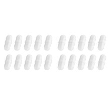 20 Pcs 20mm/0.8 Inch Magnetic Stirrer Mixer Stir Bar Laboratory Bar Stir Plate Bar