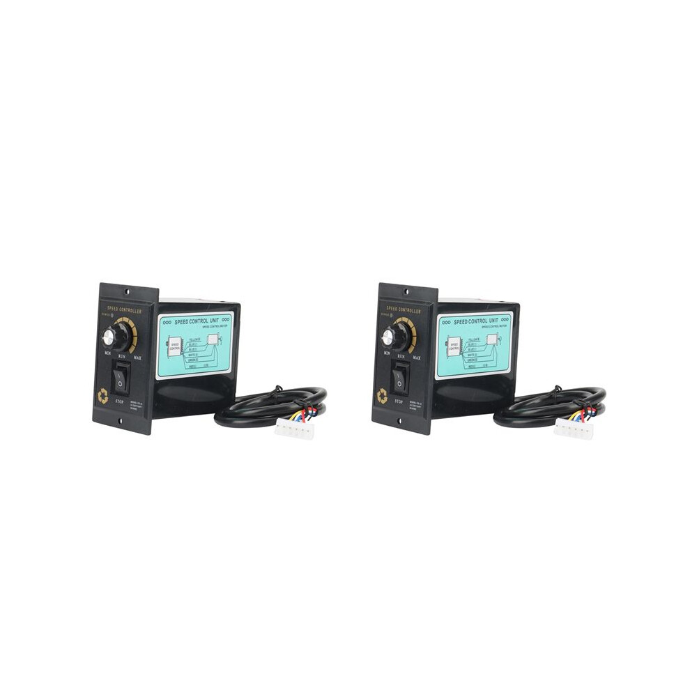 2X 500W Motor Speed Controller Ac 220V Precision Regulator Controller Forward And Reverse Motor Speed Controller 6032382723264