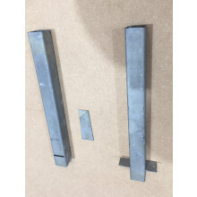 Dio-Met Heavy Duty Washing Pole or Parasol Ground Socket - Galvanised Protective Finish
