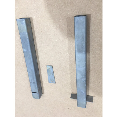 Dio-Met Heavy Duty Washing Pole or Parasol Ground Socket - Galvanised Protective Finish