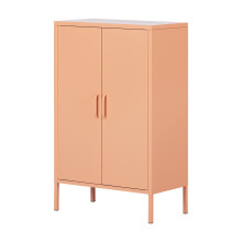 South Shore Accent Cabinet, Pale Orange