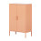 South Shore Accent Cabinet, Pale Orange 1