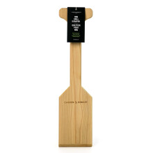 CARON & DOUCET Natural Wood BBQ Grill Scraper ? Western Red Cedar, Wire Bristle Free, Safe Grill Cleaner Tool for Gas & Charcoal Grates (18 Inch BBQ