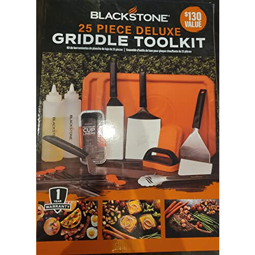 Blackstone 25 Piece Griddle Tool Kit Gift Set for Outdoor Cooking 1