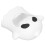 White Halloween Ghost Mitten Teether - Silicone 13