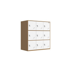 MECOLOR 9 Door Metal Locker, Office Cabinet Locker,Living Room and School Locker Organizer,Home Locker Organizer Storage for Kids,Bedroom and Office