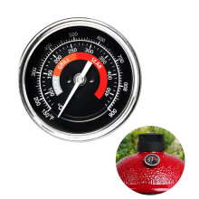 Quantfire Grill Temperature Gauge, Threaded Grill Thermometer Replacement for Big Green Egg Accessories, Stainless Steel Cooking Thermometer for