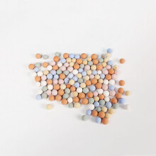 2 lb Clay Pebbles Clay Balls for Plants 6mm-8mm Mini Hydroponics Ceramic Ball Horticultural Grade Succulent Soil,for Plant Pots Vase Fillers