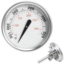 60540 7581 67031 Grill Lid Thermometer for Weber Charcoal, Spirit, Q Grill, Temperature Gauge for Spirit I & II 200 and 300 Series, Weber 22" Kettles,