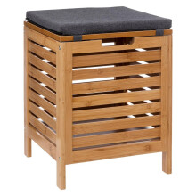 Five Bamboo Storage Bench and Chest