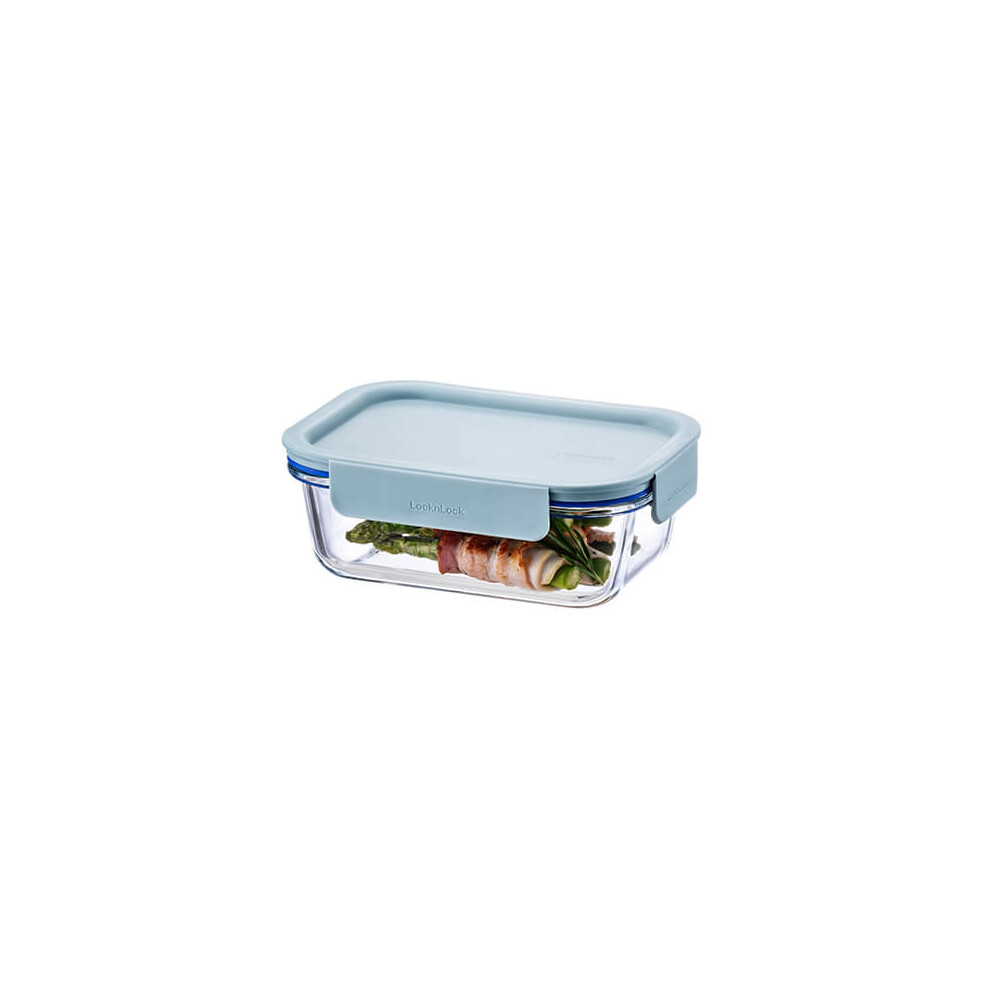 LocknLock 630ml Glass Rectangular Container