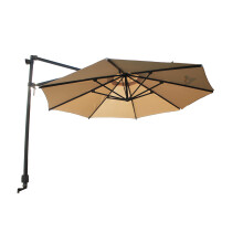 TURINO 3m Beige Wall Mountable Cantilever Garden Parasol