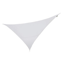 Kookaburra Waterproof Garden Sun Shade Sail Canopy in Polar White 98% UV Block (6m x 4.2m Right Angle Triangle)