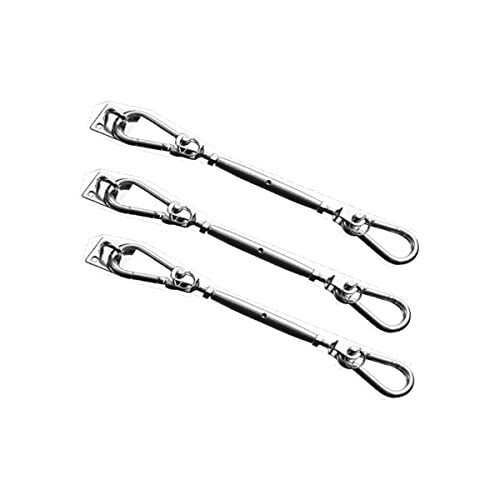 KOOKABURRA Advanced Stainless Steel Accessory Fixing Kit for Sail Shades Square Triangle (4) 1