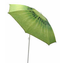 Vanilla Leisure Parasol Umbrella for Beach, Garden & Camping - Height 1.3-1.8m - Adjustable Tilting Kiwi Design Garden Parasol - Portable Beach