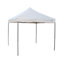 All Seasons Gazebos 2.5x2.5m Pop Up | Heavy Duty, Fully Waterproof Gazebo, High-Grade Materials (Beige)