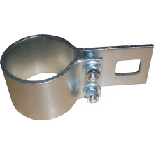 Kookaburra Galvanised bracket clamp for 48mm diameter shade sail poles