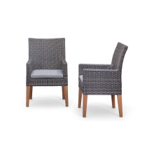 Out & Out Original Florida - Rattan Dining Chair - Set of 2