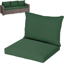 KISAA Living Replacement Seat Cushion Pads for Keter Allibert California - Outdoor Furniture Cushions | Replacement Pads for 1,2 or 3 Seater Patio Set