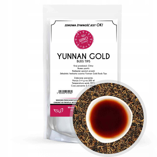 Schwarzer Blatttee Yunnan Gold Buds Tips – 100 g 2