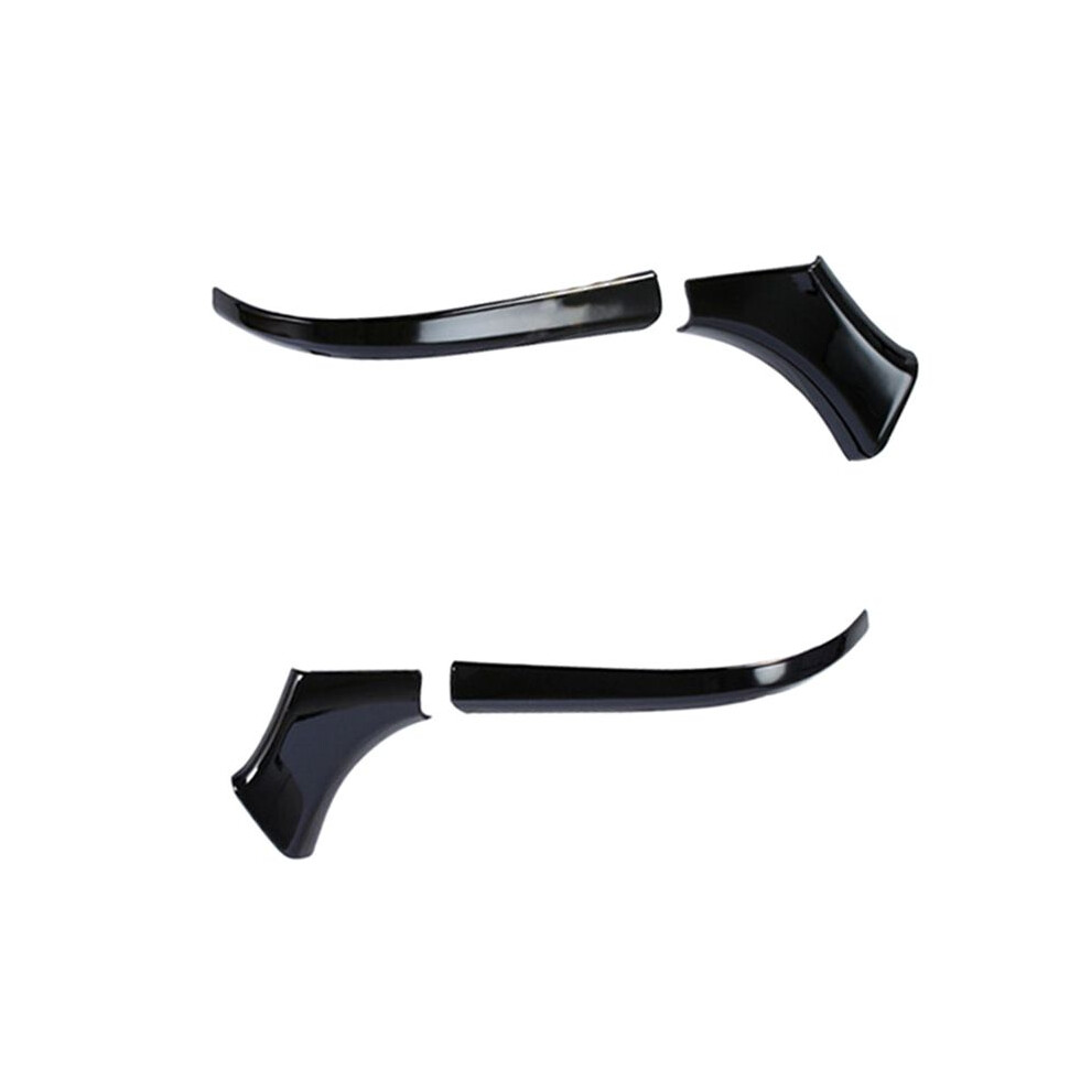 Tauoh Car Side Door Mirror Trim Rearview Mirror Base Decor Cover For Harrier Venza Xu80 2020-2022 Rhd Black