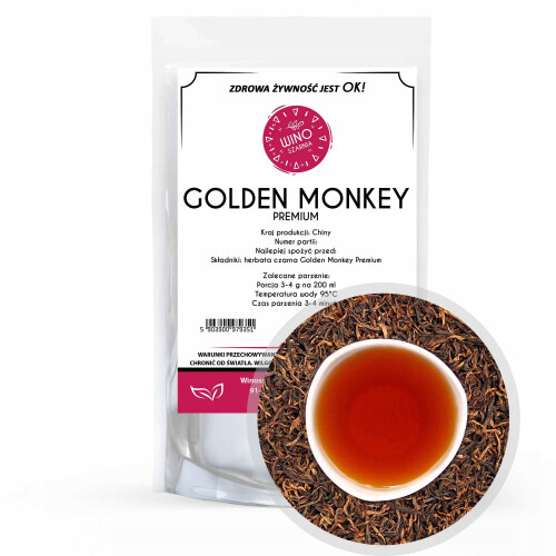Schwarzer Blatttee Golden Monkey Premium – 50 g 1