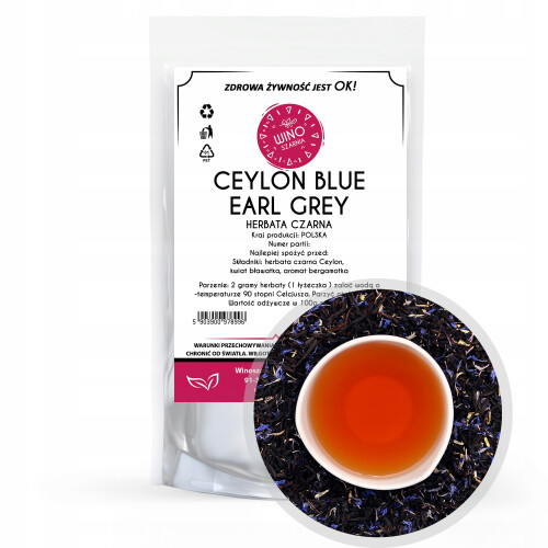Herbata Czarna Earl Grey Ceylon Blue - 100g 2