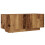 Meuble TV - HELLOSHOP26 - 100x35x40 cm - Bois d'ingénierie - 2 modules combinables - Rangement fermé 1