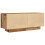 Meuble TV - HELLOSHOP26 - 100x35x40 cm - Bois d'ingénierie - 2 modules combinables - Rangement fermé 3