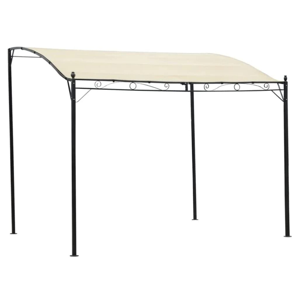 Vidaxl Gazebo Fabric Cream White Outdoor Garden Canopy Shelter Tent Carport
