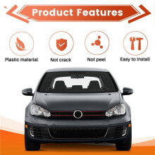 Side Mirror Covers Caps 5H0857537 5H0857538 5H1857507 5H1857508 for 8 MK8 Rearview Mirror Housing