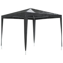 "vidaXL Professional Party Tent - Anthracite 2.5x2.5 m - UV- Outdoor Canopy with - Steel Frame - Durable Garden Gazebo"