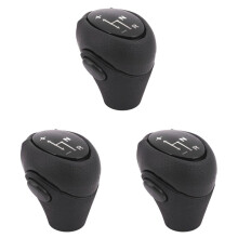 Pomello del Cambio 3 Pezzi Nero per Fortwo 450 451 1998-2014 Roadster 452 2003-2006