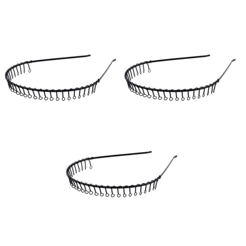 3X Cercle Bandeau Serre-Tete de Cheveux
