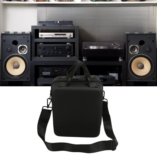 Waterproof Mania Speaker Hard Case Rugged Protective Travel Storage with Strap