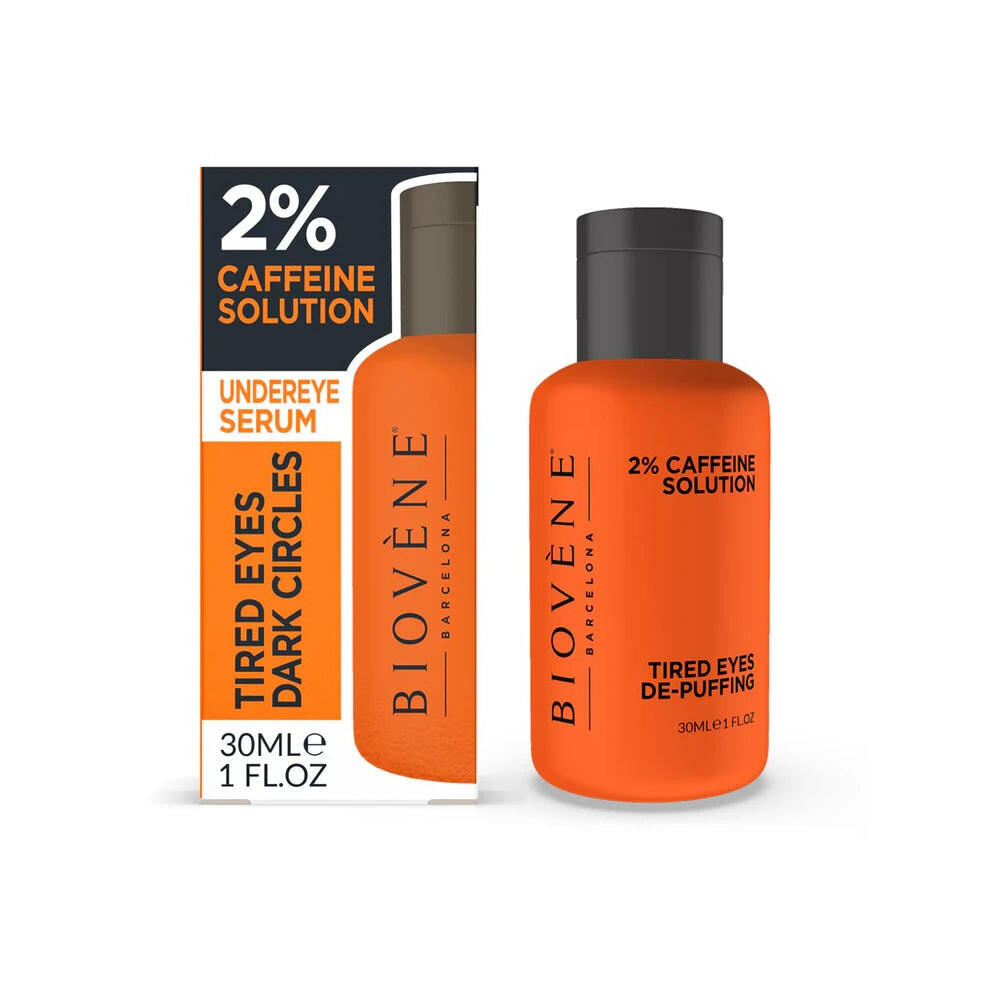 BIOVENE Tired Eyes de-Puffing 2% Caffeine Undereye Serum Dark Circles 30ml