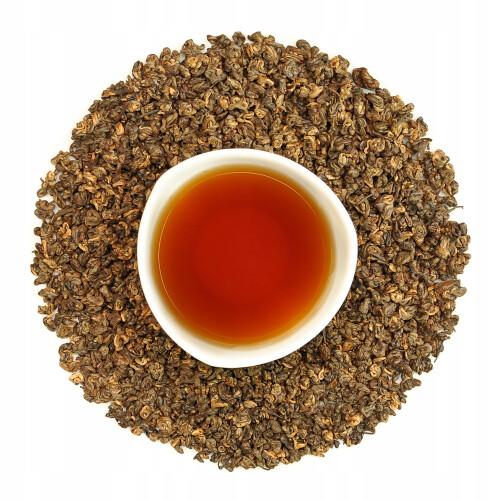 Schwarzer Blatttee Golden Snail Jin Luo – 100 g