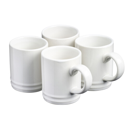 Cooks Professional Cooks Professional 4 Piece Espresso Cup Set | White 1