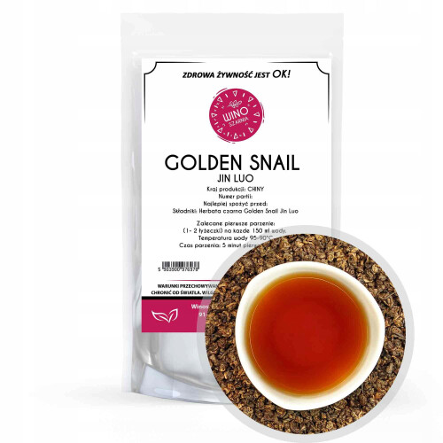 Schwarzer Blatttee Golden Snail Jin Luo – 100 g 2