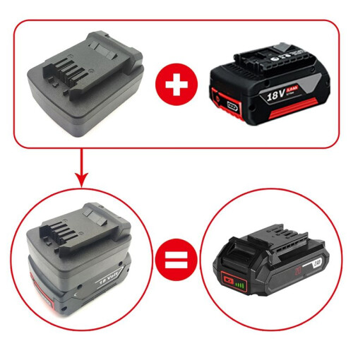 Battery Adapter for  18V Battery Conversion for SKIL 20V Lithium Battery Tool Converter Battery Adapter 2