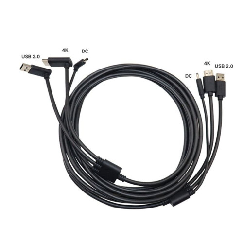 6X for   3-In-1 Accessories Replacement Cable -Compitable 5M, USB, Power VR Games 1
