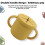 (mango) BPA-Free Silicone Snack Box for Kids 1