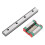 Compact Linear Rail Guide 12mm 100mm Length Smooth Movement for Industrial Use 16
