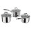 Stellar Stellar 5000 Induction Flow 3 Piece Saucepan Set 1