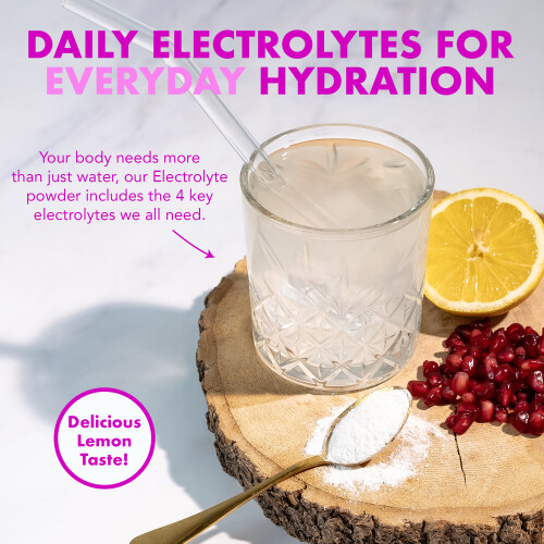 Spruce Water Lemon & Pomegranate Electrolyte 4 x 7 2