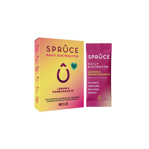 Spruce Water Lemon & Pomegranate Electrolyte 4 x 7