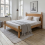 Mercers Furniture Corona 5'0" King Size Low Foot End Bed Frame Solid Pine Wooden Bedroom 1